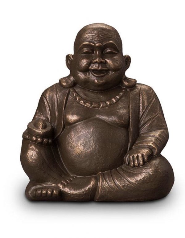 Keramische Urn Boeddha
