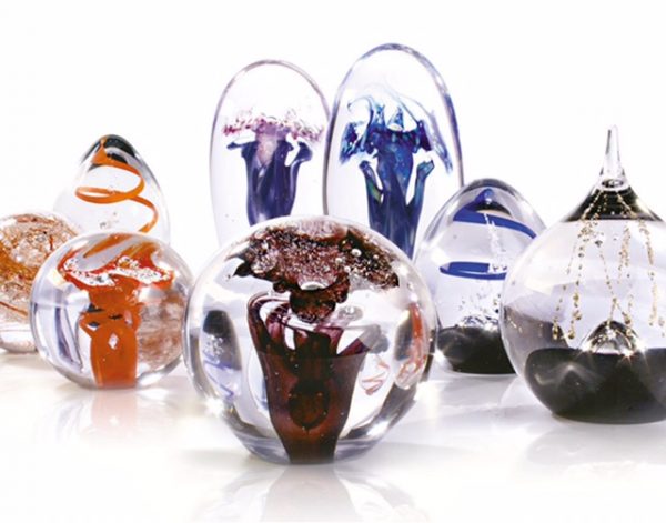 Handgeblazen Glasobjecten