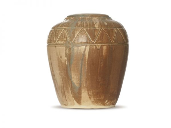 Urn Sepia keramiek