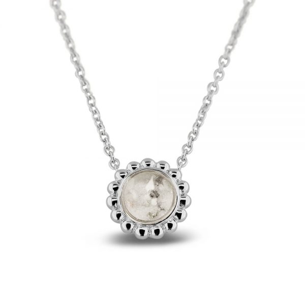 Collier met hanger Rond, Round Bubble Necklace