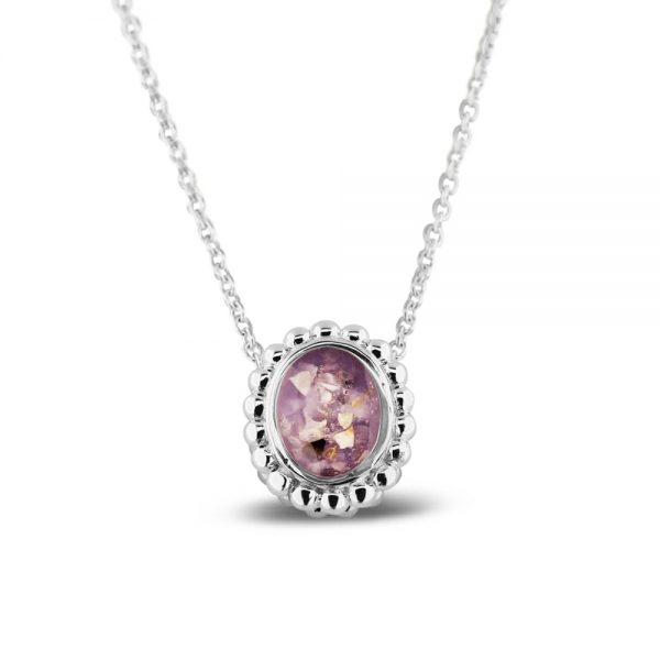 Collier met hanger Ovaal