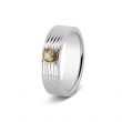 Zilveren ring, Horizontal Wrinkle Ring
