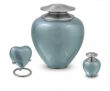 Metaal Urn & keepsake Hart Satori