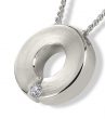 Hanger Open Rond met Zirkonia