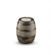 Keramische Urn Metallic (big, medium & kaarshouder)