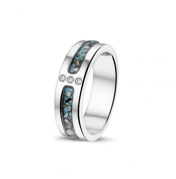Zilveren Ring met Zirkonia