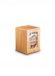 Houten Urn Terrybear met foto