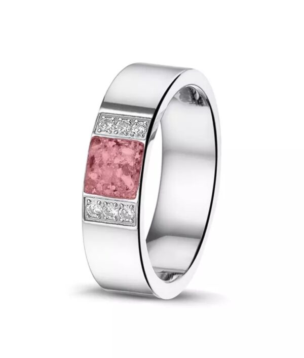 Ring Rond met Zirkonia