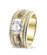 Ring met Zirkonia