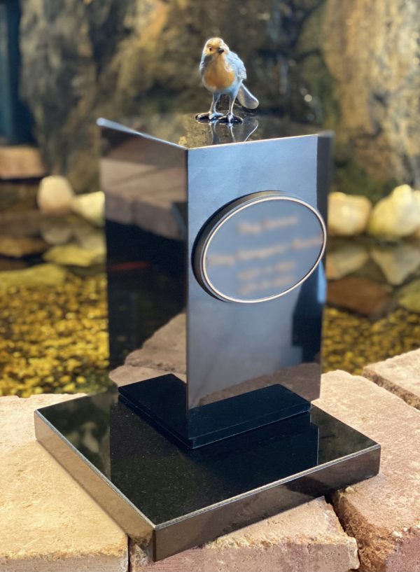 Urn Black Graniet voor binnen of buiten