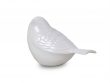 Songbird Keepsake Metaal Urn Zwart, Wit en Saffier blauw
