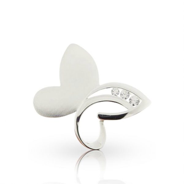 Hanger Vlinder met Zirkonia