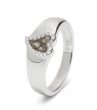 Ring Hart met Zirkonia
