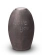 Keramische urn en kaarshouder My Feelings