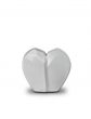 Keramische Urn Hart Wit