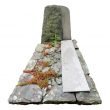 Monument Ruw met RVS