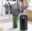 Keramische Urn met Hart in zwart of wit