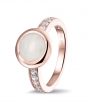 Ring Rond met Zirkonia