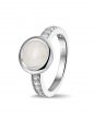 Ring Rond met Zirkonia