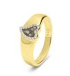 Ring Hart met Zirkonia