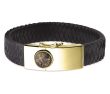 Lederen Armband met zilveren sluiting