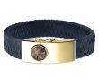 Lederen Armband met zilveren sluiting