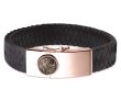 Lederen Armband met zilveren sluiting