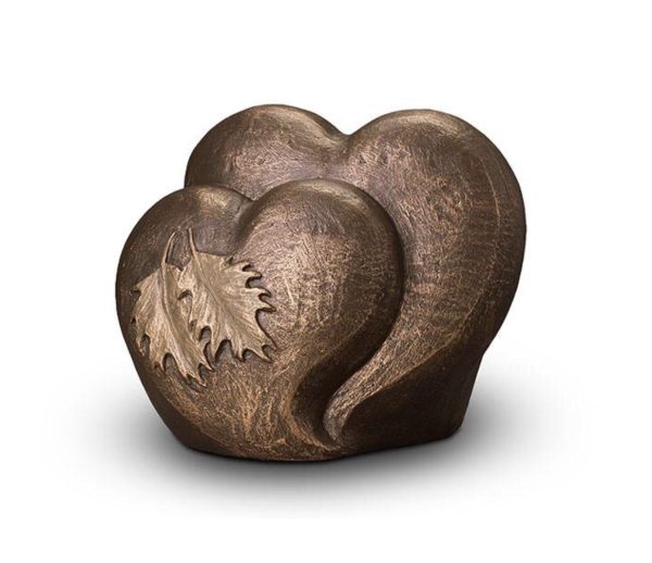 Keramische Duo Urn Herfstnevel