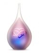Frosted Druppel Urn Infinity small