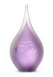 Frosted Druppel Urn Infinity small