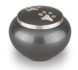 Metalen Dierenurn met goud en zilverkleur