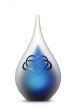 Frosted Druppel Urn Infinity small