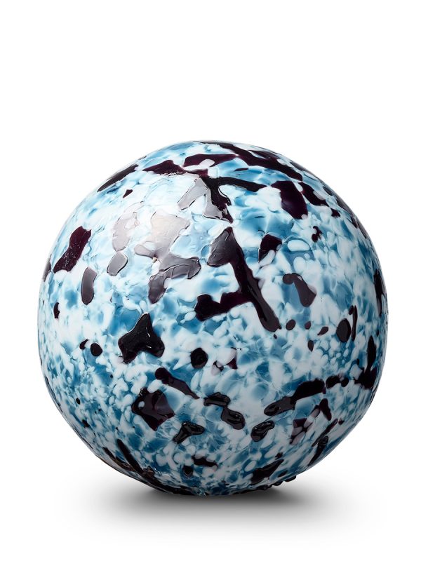 Urn Bulb Turquoise, Black & White