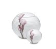 Urn porseleinen Bol met een Orchidee of een andere bloem