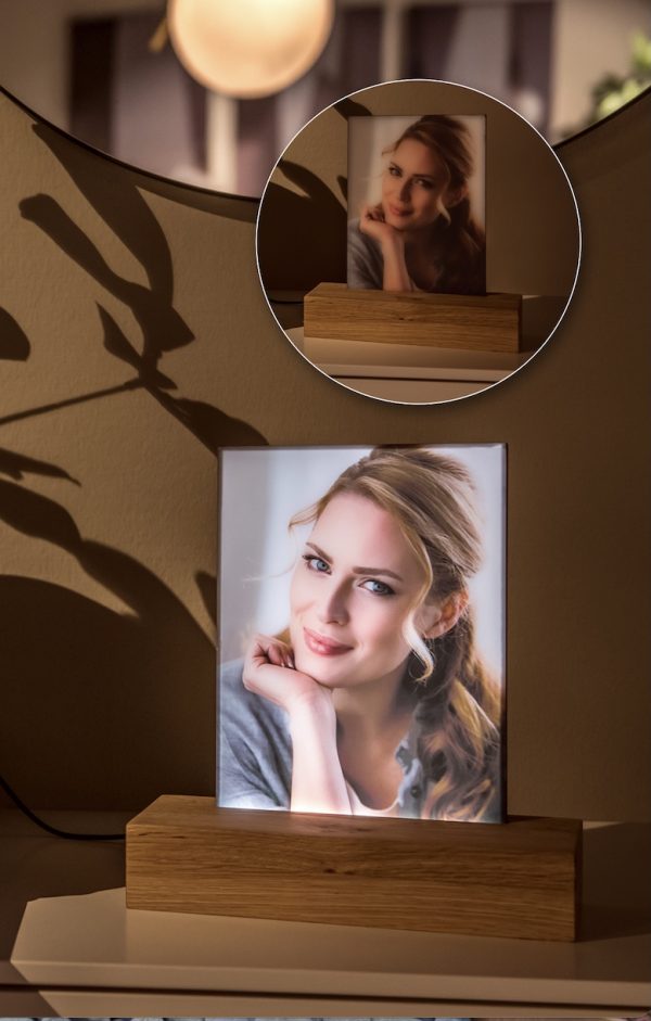 Memory Light Urn met verlichte foto