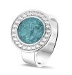 Ring Disk met Zirkonia
