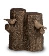 Keramische Duo Urn Levensboom