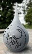 Frosted Druppel Urn Opaque Medium met Ajax logo