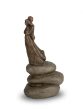 Keramische Urn brons Our Love Will Go On