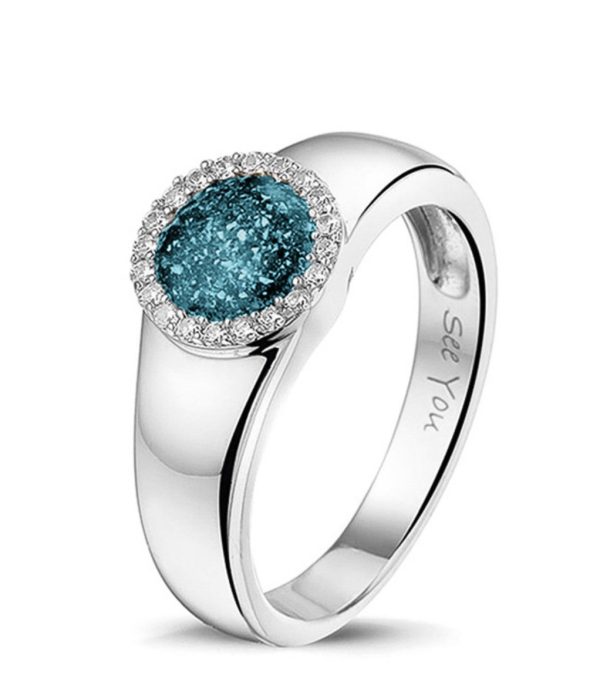 Ring Circle met Zirkonia