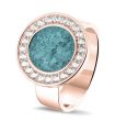 Ring Disk met Zirkonia