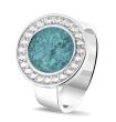 Ring Disk met Zirkonia