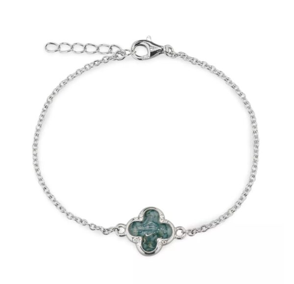 Armband Klavertje 4 met Zirkonia