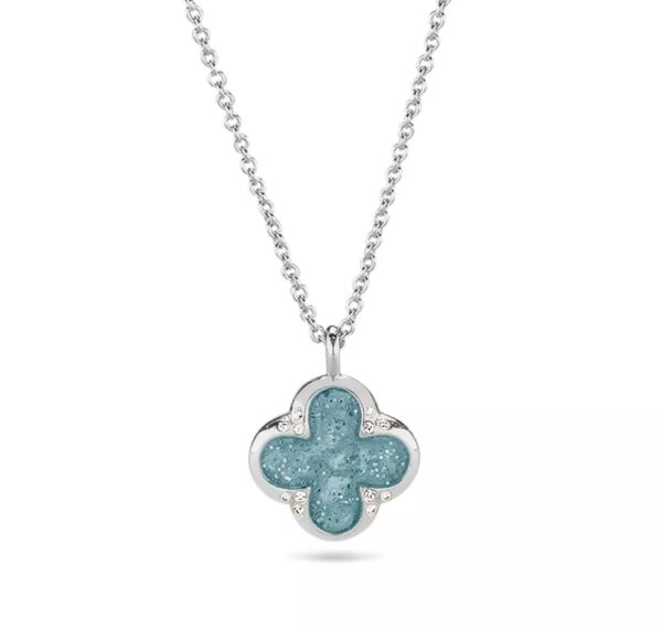 Collier Klavertje 4 met Zirkonia
