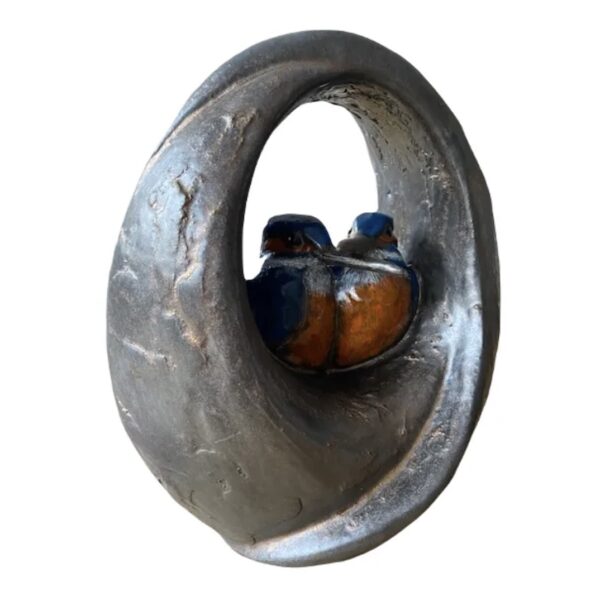 Keramieke Urn IJsvogel