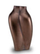 Keramische Kunst Urn Torso Sandy White