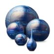 Elan-line Deep blue, glazen urn