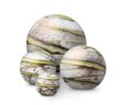 Elan-line Olive green, glazen urn