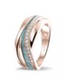 Ring Cross Over met Zirkonia