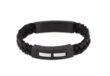 Armband Leder en RVS